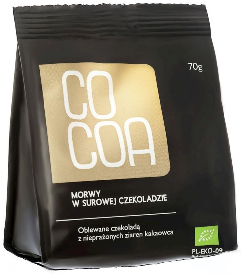 Cocoa MORWY TURECKIE W SUROWEJ CZEKOLADZIE BIO 70 g bioplanet-4703