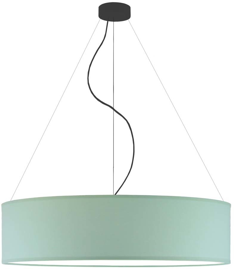 LYSNE Żyrandol do pokoju dziecka PORTO fi - 80 cm - kolor miętowy 14530/110 - kolor miętowy
