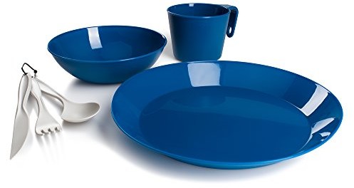 GSI Outdoors cascadian 1 osób zestaw naczyń, niebieski, - 77281