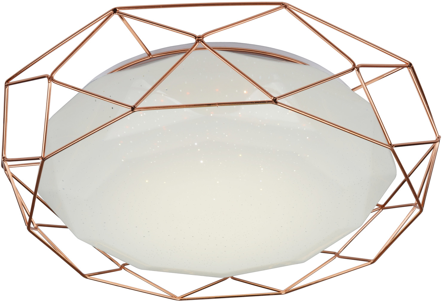 Candellux Lampa Plafon Sven 43 24W Led 4000K Złoty 98-73174