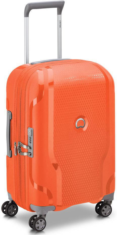 Delsey Walizka kabinowa Poszerzana Clavel 55 cm Tangerine Orange 003845801-14