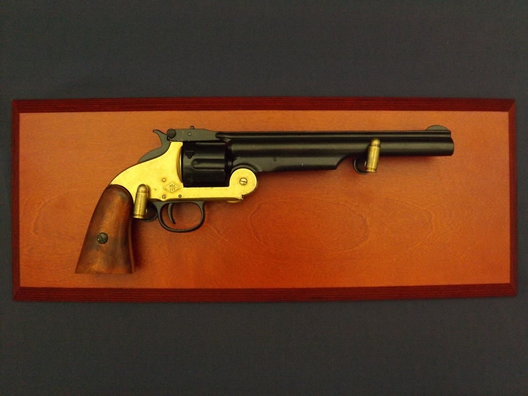 Denix SA REPLIKA REWOLWER SMITH & WESSON NA TABLO MODEL 1008L+TM+35 1008L+TM+35