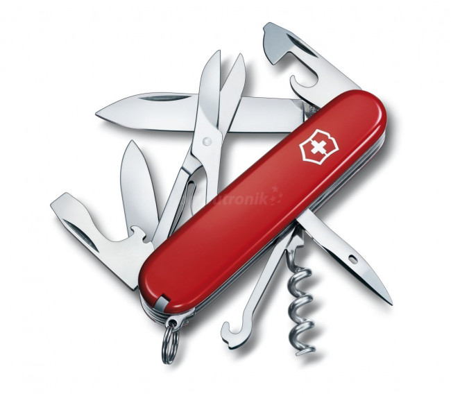 Victorinox Scyzoryk Climber czerwony Celidor 91mm blister