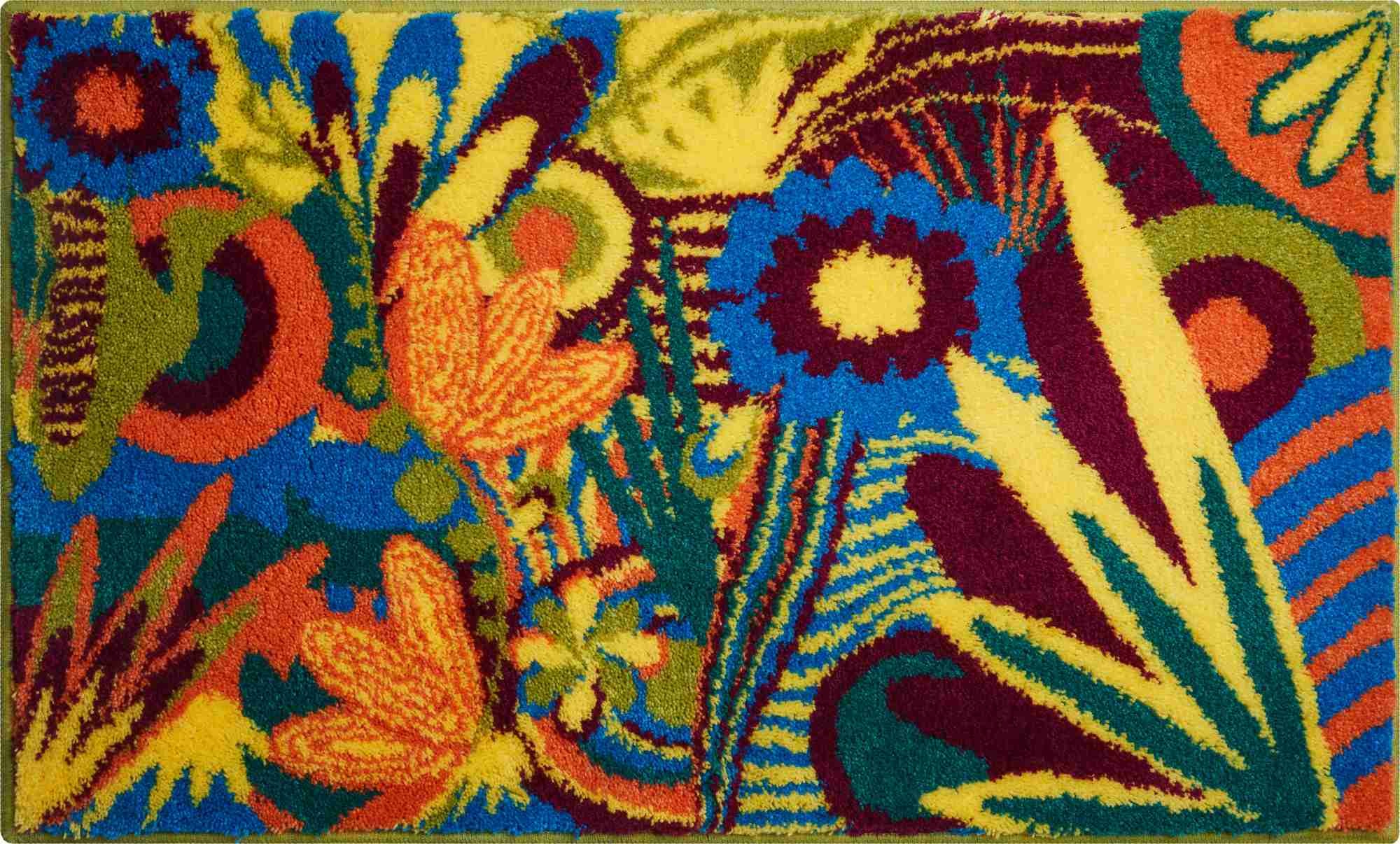 Grund czeski dywanik łazienkowy FASADA 1 60 x 100 cm żółty