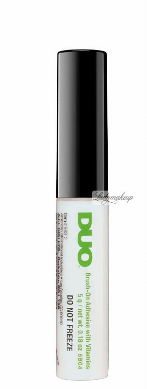 Ardell DUO - Brush On Striplash Adhesive - Klej do rzęs i kępek - WHITE/CLEAR