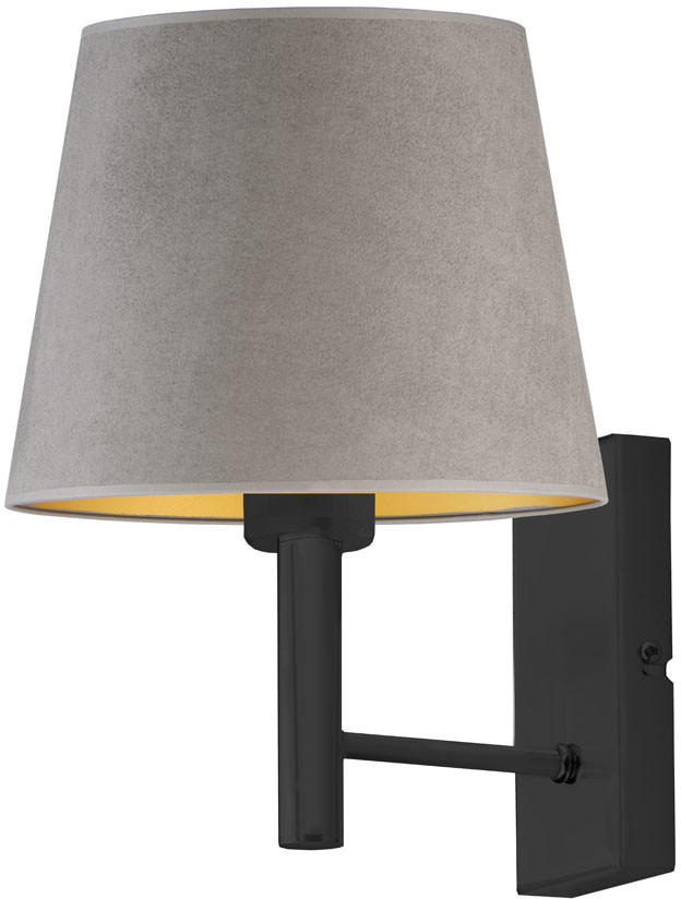 LYSNE Lampka ścienna z abażurem IZMIR VELVET 88906V/3
