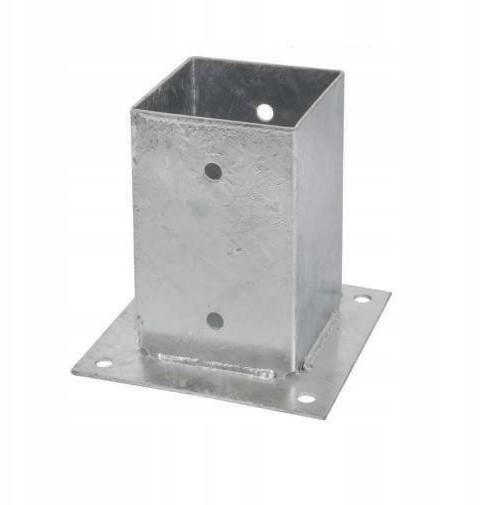 Podstawa Słupa Prostokątna Przykręcana 90 PSP2 1sz