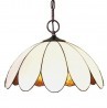 Clayre & Eef Lampa Tiffany Sufitowa Okrągła C Clayre & Eef 5LL-6146