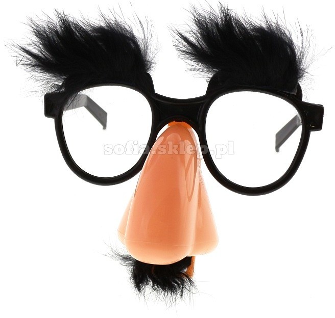 GoDan Okulary profesorek czarne