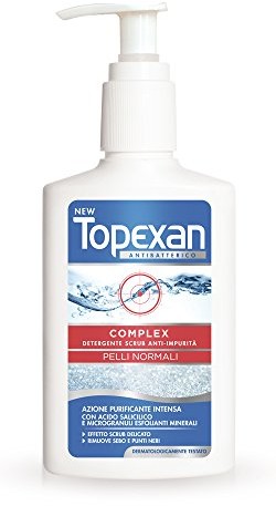 TOPEXAN Środek do usuwania Make-Up Detergente per Il twarzy za pomocą funkcji pelli normali E Grasse Complex azione Totale 150 ML 0401001
