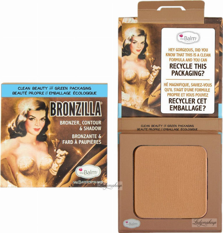 The balm THE BALM - BRONZILLA - Bronzer, Contour & Shadow - Matowy bronzer i cień do powiek - 8,5 g