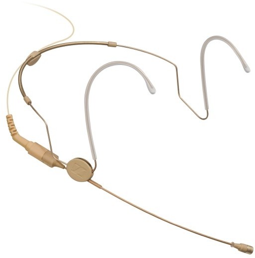 Sennheiser HSP 2-EW-3 - Pojemnościowy mikrofon nagłowny. Beżowy,