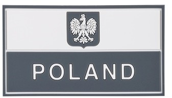 Helikon TEX / POLSKA Emblemat Flaga PL z godłem (90 x 50 mm) Gaszona (OD-P29-RB-19) OD-P29-RB-19