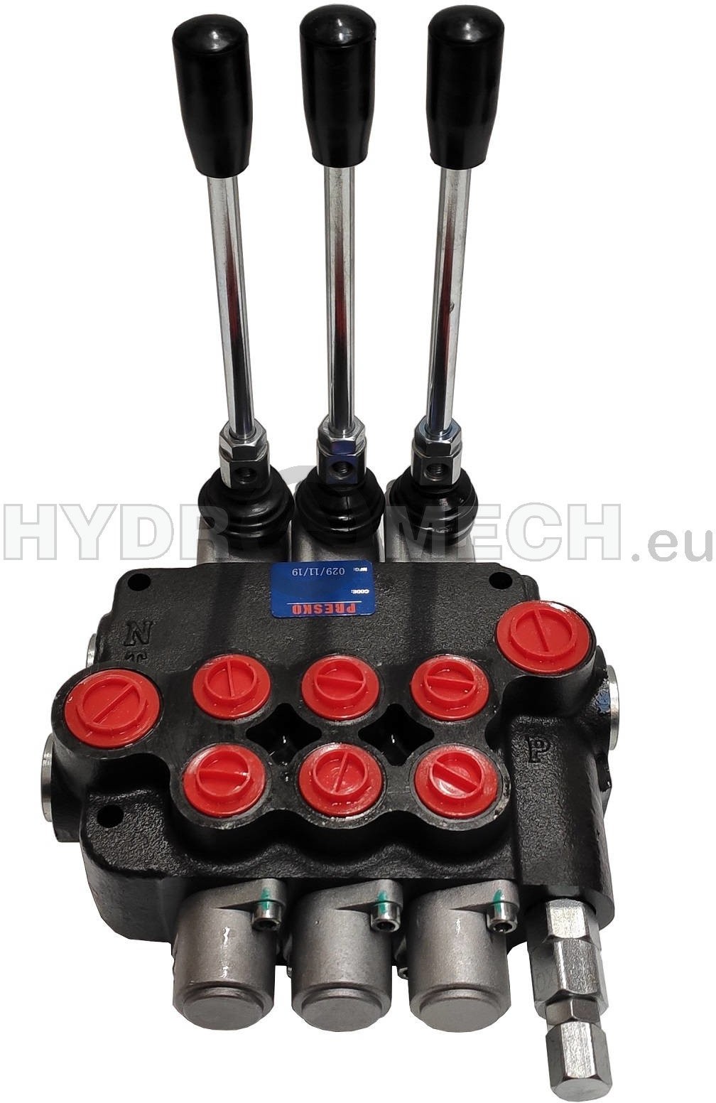 PRESKO Rozdzielacz hydrauliczny Presko 03P80, 3-sekcyjny 03P80