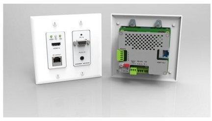 Kramer WP-20 4K (UHD) - aktywny panel złącz i przekaźnik HDBaseT WP-20/EU(B)-80