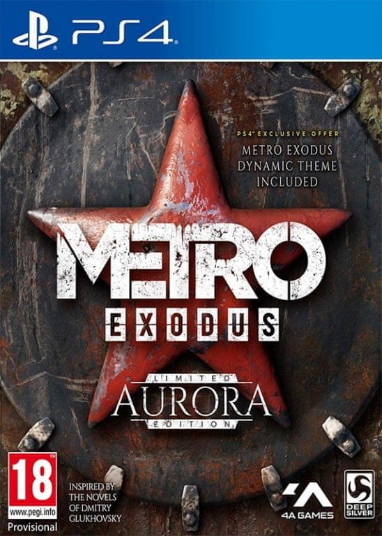 Metro Exodus Aurora Limited Edition GRA PS4