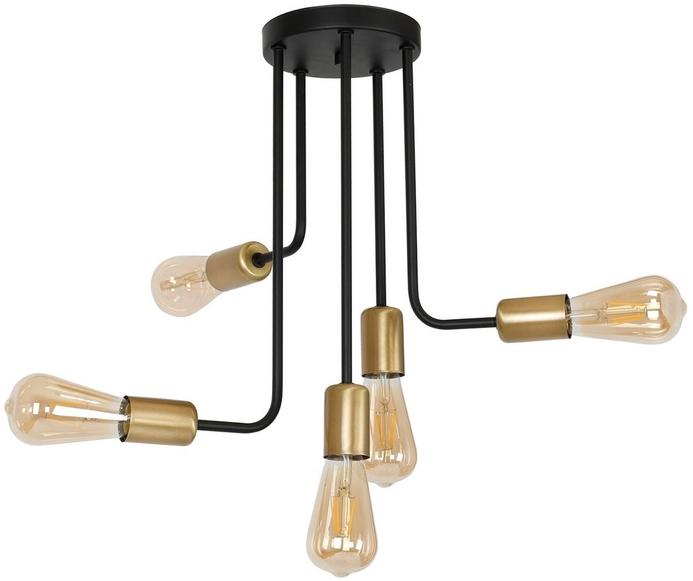 Luminex Żyrandol natynkowy CANDELA 5xE27/60W/230V