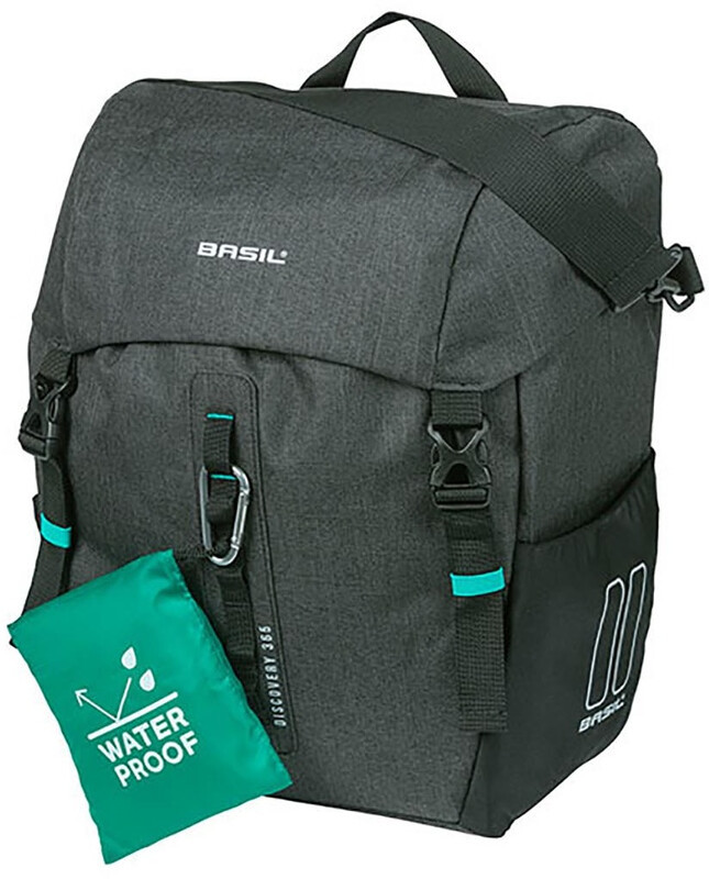 Basil Discovery 365D Single Pannier Bag L 20l, czarny 2022 Sakwy 18282