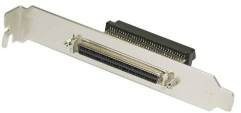 InLine 45550 SCSI III U320 Slotblech (68 pinów gniazda, gniazdo mini Sub D na, wewnątrz/na wolnym powietrzu) 4043718010929