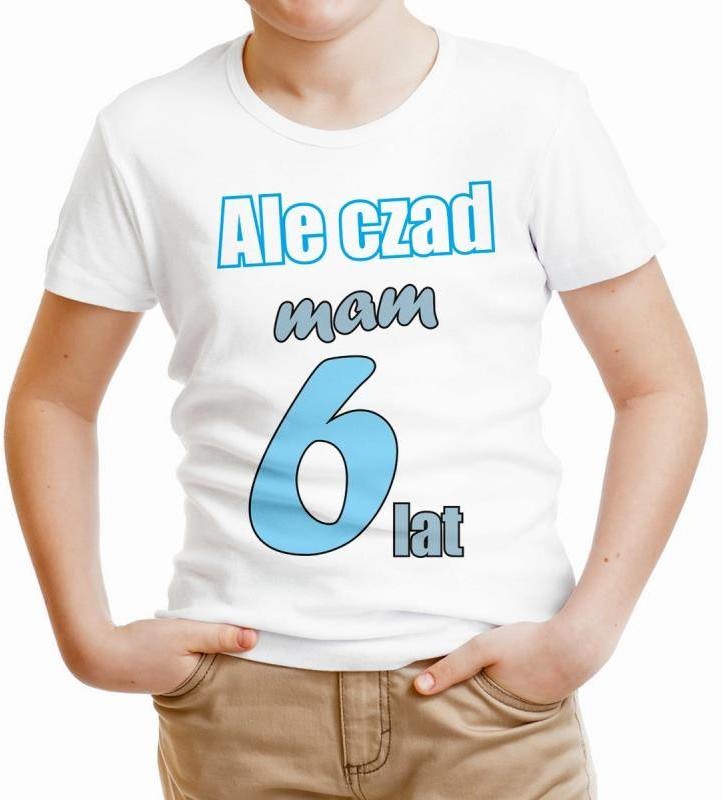Poczpol Ale czad mam sześć lat - koszulka dziecięca PRZPOC-0-2587
