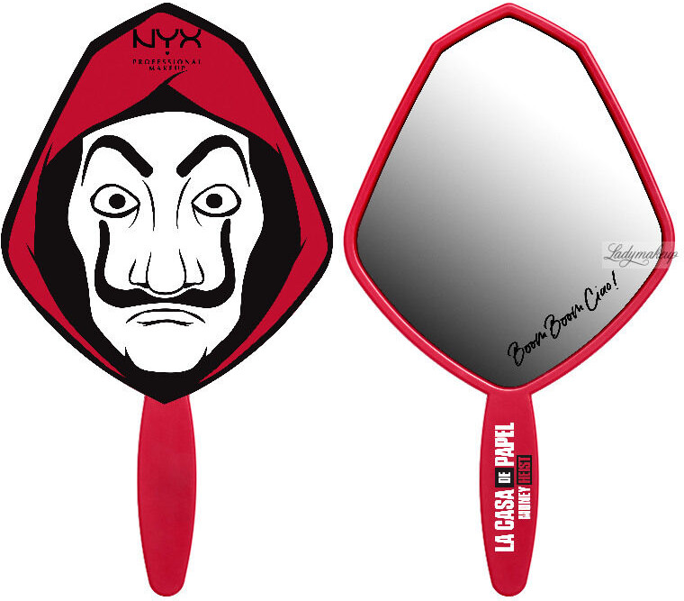 Nyx Professional Makeup NYX Professional Makeup - La Casa De Papel Hand Mirror - Lusterko na rączce