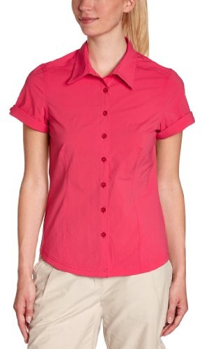 Damartsport damart Sport Women's blouse Short Sleeve Small różowa  różowa  Raspberry 234650025
