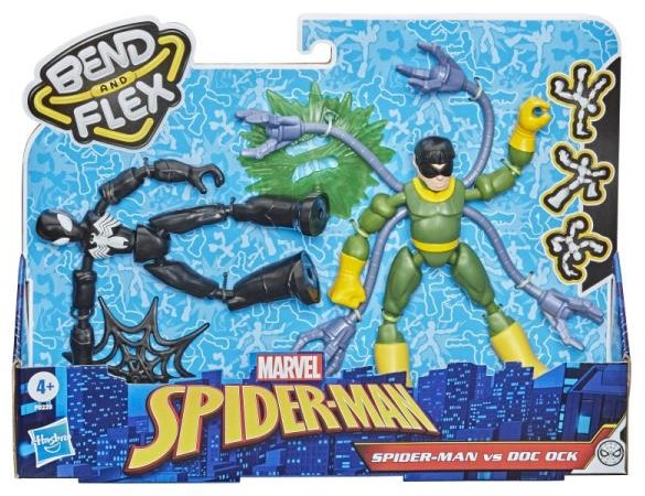 Hasbro Spiderman Figurki Bend and flex Spider-Man vs Doc Ock F0239 p6