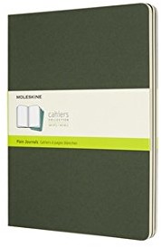 Moleskine Cahier notes, okładka kartonowa, zestaw 3 sztuki X-Large CH023K15