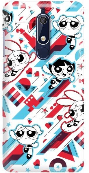 Nokia ETUI NA TELEFON NOKIA 5.1 CARTOON NETWORK ATOMÓWKI WZÓR AT561 22649