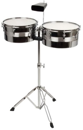 XDrum xdrum timbales zestaw 33  35,6 cm (13  14 cali) w zestawie: cowbell 00004658
