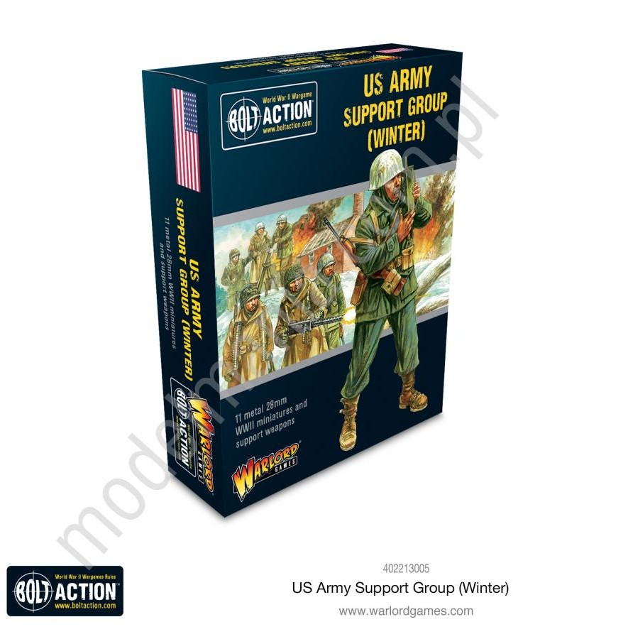 Zdjęcia - Model do sklejania (modelarstwo) Warlord Grupa wsparcia armii amerykańskiej  –  Games Ltd 402213005 (zima)