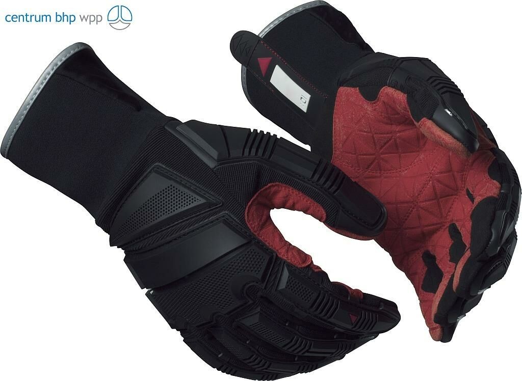 GUIDE Gloves RĘKAWICE OCHRONNE OT 4501; EN 388:2016 3X42DP; EN 407:2004 X1XXXX