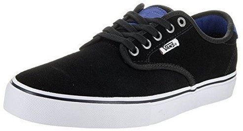 Vans Chima Ferguson Pro Skate Shoes (7, Real Black/True Blue) B071VVHC7Y
