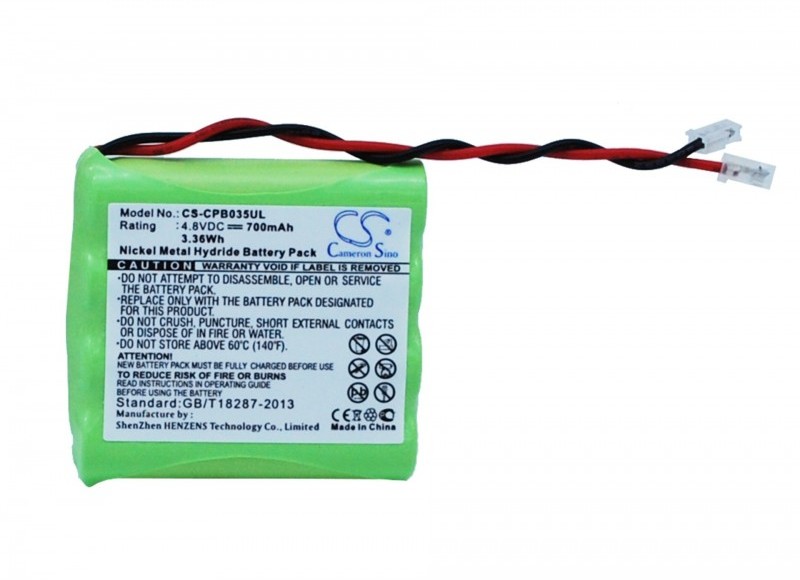 Cameron Sino 4xAAA uniwersalna wtyczka 700mAh 3.36Wh Ni-MH 4.8V Cameron Sino)