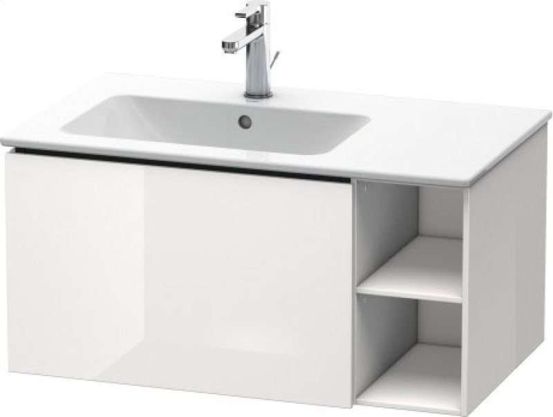 Duravit L-Cube Szafka umywalkowa 82x48,1x40 cm biała wysoki połysk LC619102222