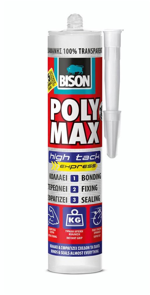 Bison Klej montażowy POLY MAX EXPRESS HIGT TACK