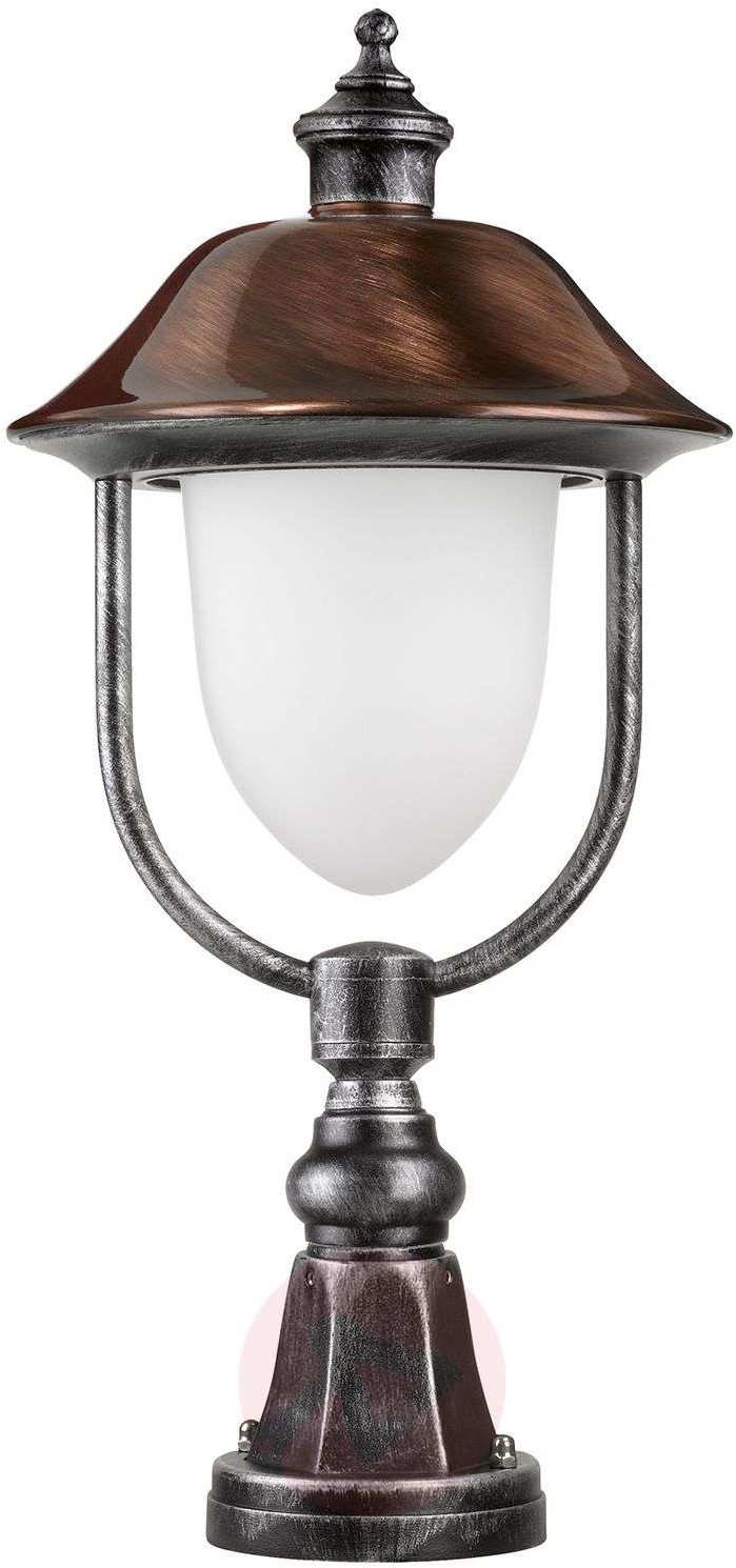 LCD Słupek oświetleniowy 1157, czarny/miedziany