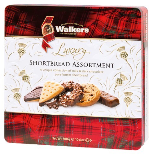 Walkers Ciastka Luxury Shortbread Assortment 300g w puszce Z3EF4-652F1