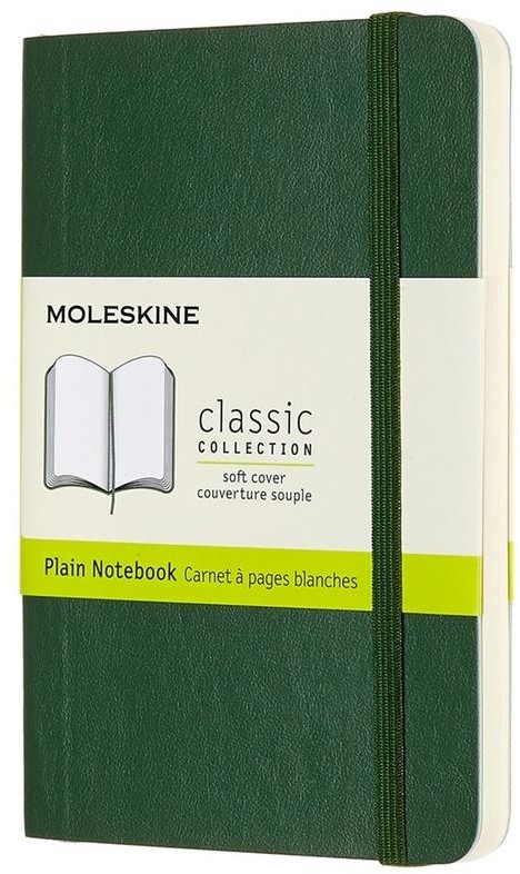 Moleskine Notes 9x14 gładki myrtle green MOLESKINE
