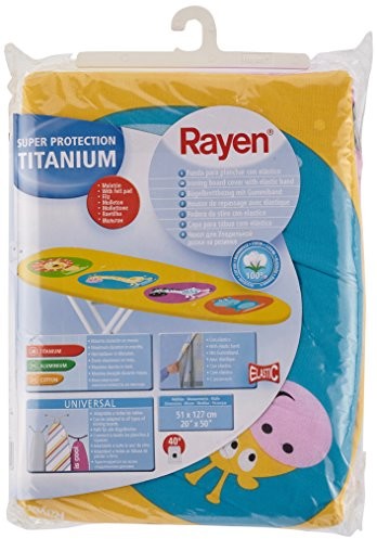 Rayen rayen 6279.12safari pokrowiec na deskę do prasowania z wzorem Safari, 51 x 127 cm, pomarańczowy, sortowane kolorystycznie 6279