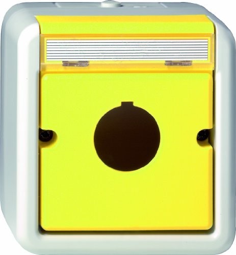 Gira 027130 Włącznik obudowa z 22.5 MM wassergeschutz natynkowy, szary