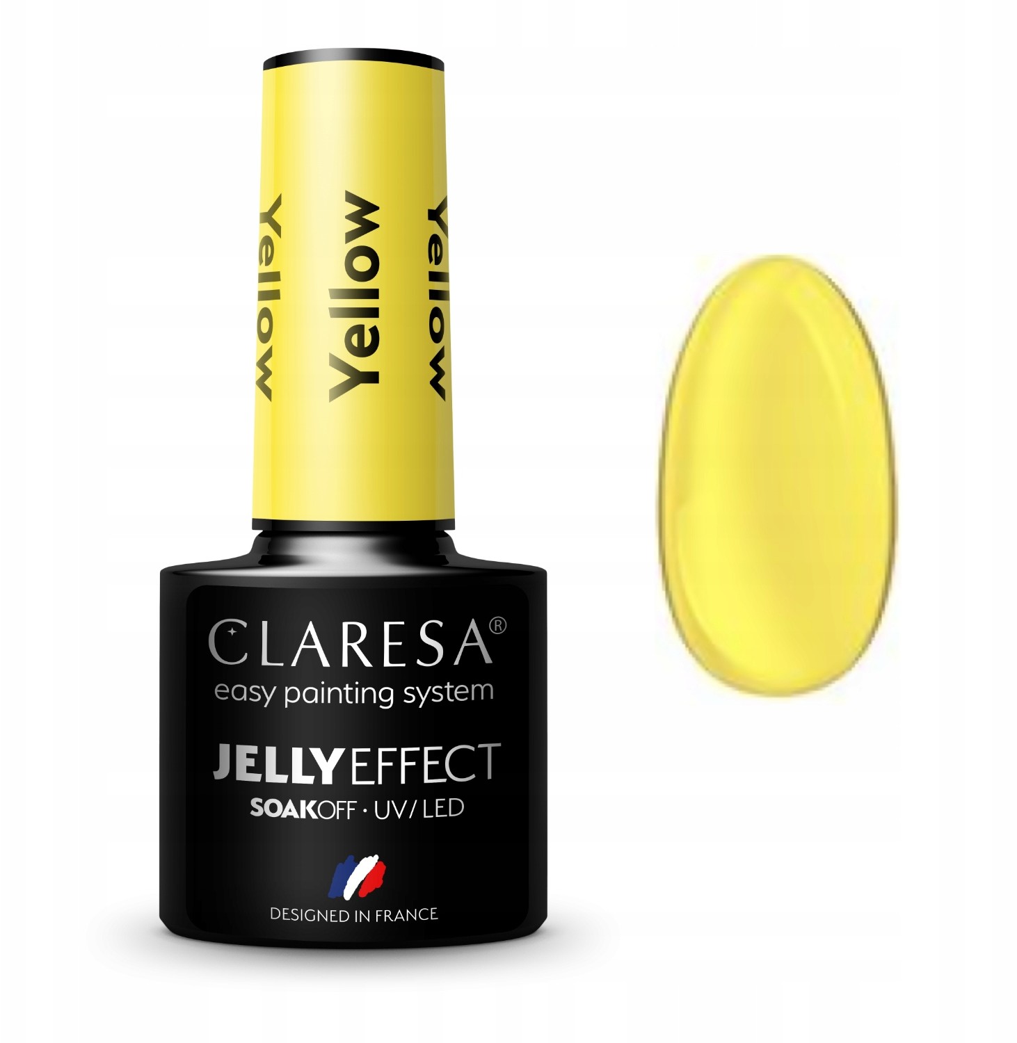 Claresa Lakier Hybrydowy Jelly Yellow 5ml