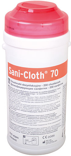 Ecolab Sani-Cloth Ecolab 70 chusteczki dezynfekujące 200 szt