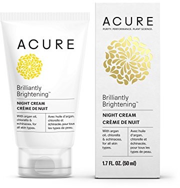 Acure acure Organics, Night Cream, Argan Stem Cell, 1 FL OZ (30 ML) WEB-010