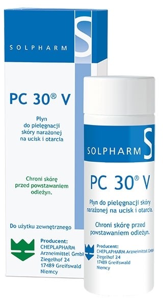 Solpharm PC 30 V płyn do pielęgnacji skóry narażonej na ucisk i otarcia 100ml