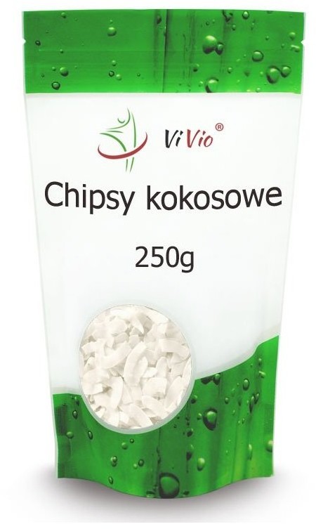 VIVIO Vi Vio Zdrowa żywność Chipsy kokosowe 250g