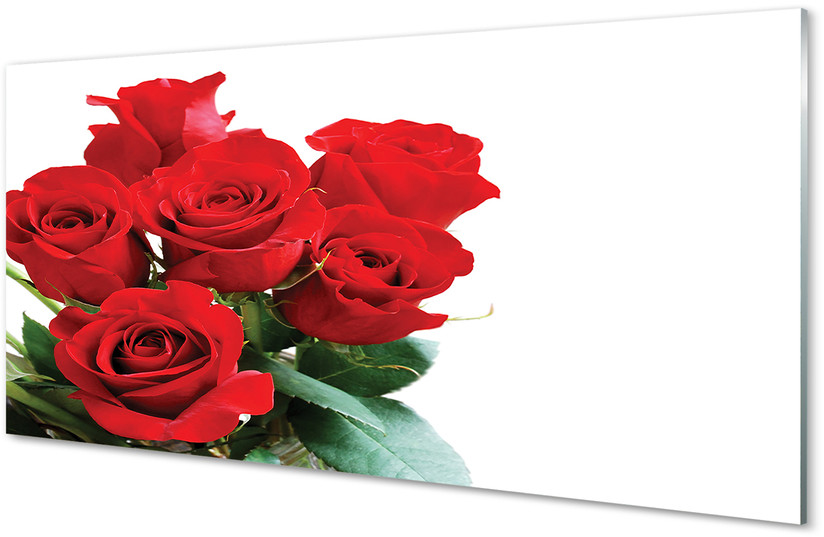 Tulup.pl Szklany Panel Bukiet róż 125x50cm