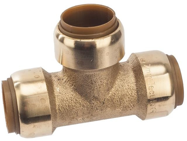 YORKSHIRE Trójnik nasuwny PUSH 22MM YORKSHIRE