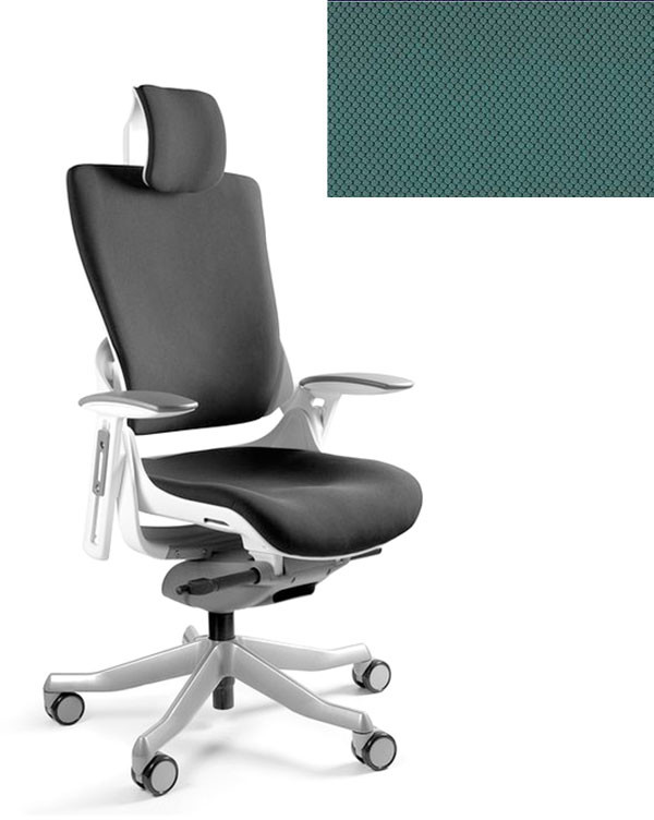 Unique Krzesło biurowe Wau 2 tealblue W-709W-BL413