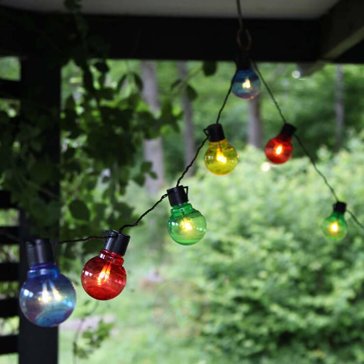 BEST Season Kolorowy łańcuch świetlny LED Partaj z 16 lampkami